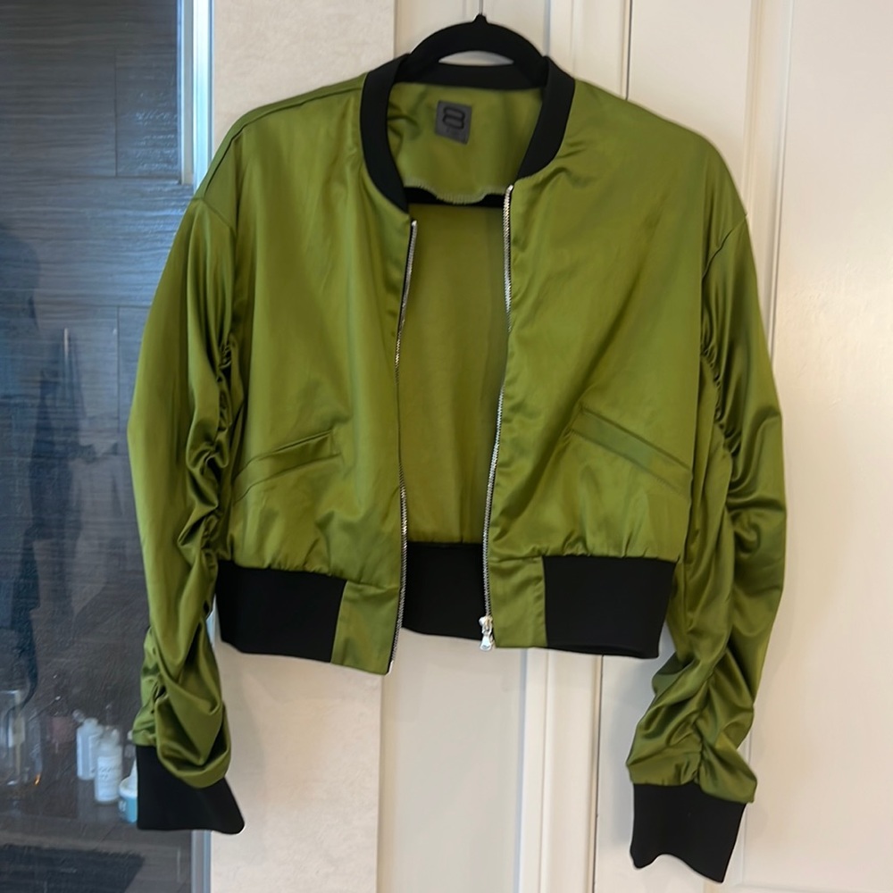 Crop jacket made in Italy